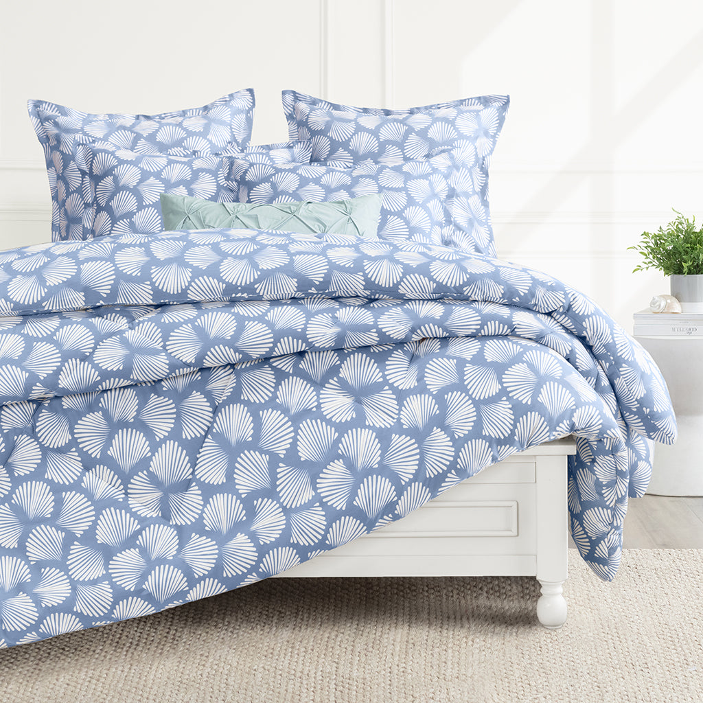 Coastal Blue Carmel Euro Sham