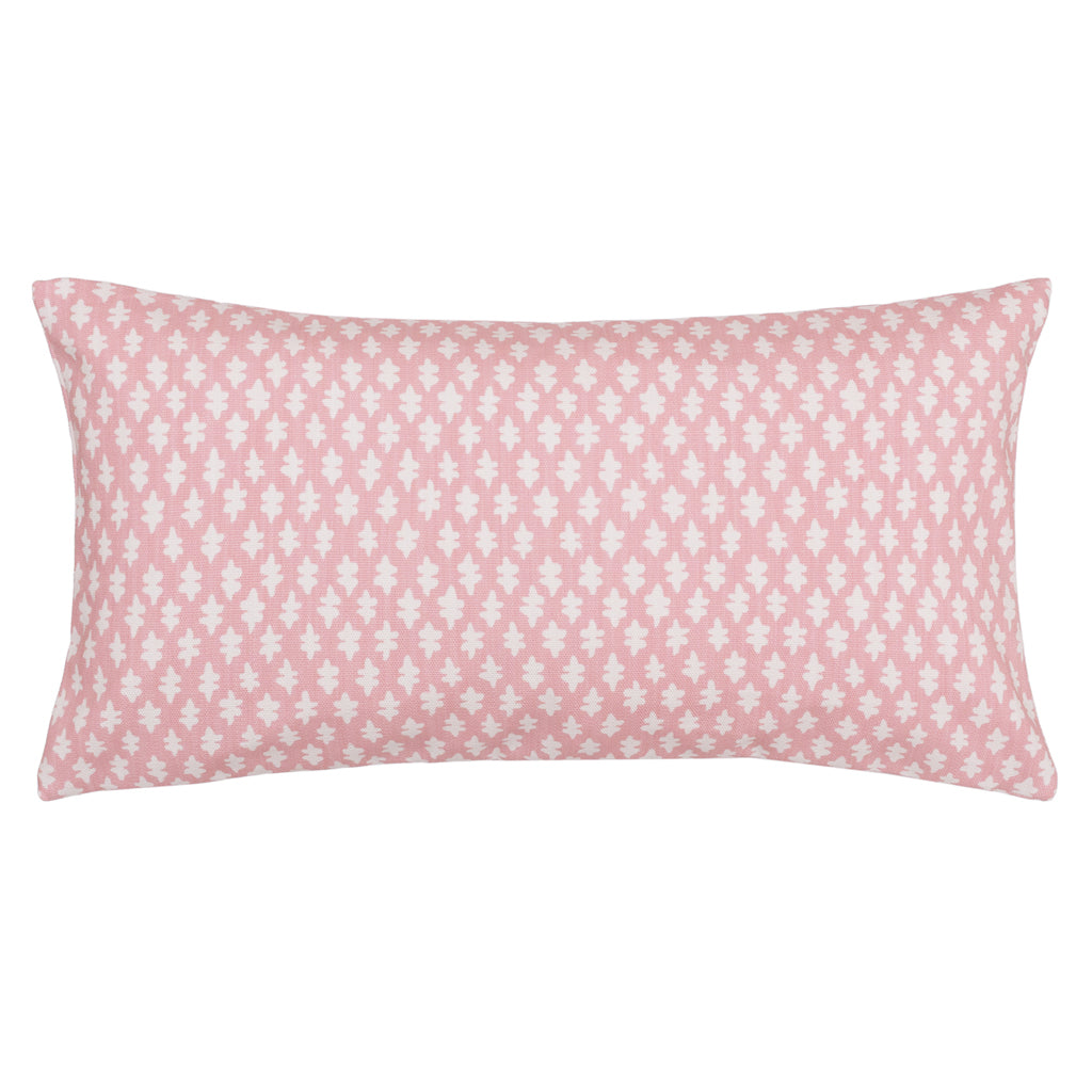 The Pink Sprig Throw Pillow
