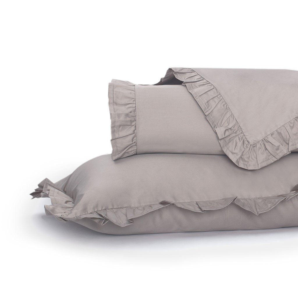 Oyster Grey Vienna Duvet Cover
