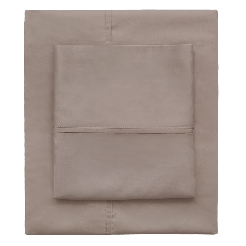 Hazelnut 400 Thread Count Pillowcase Pair