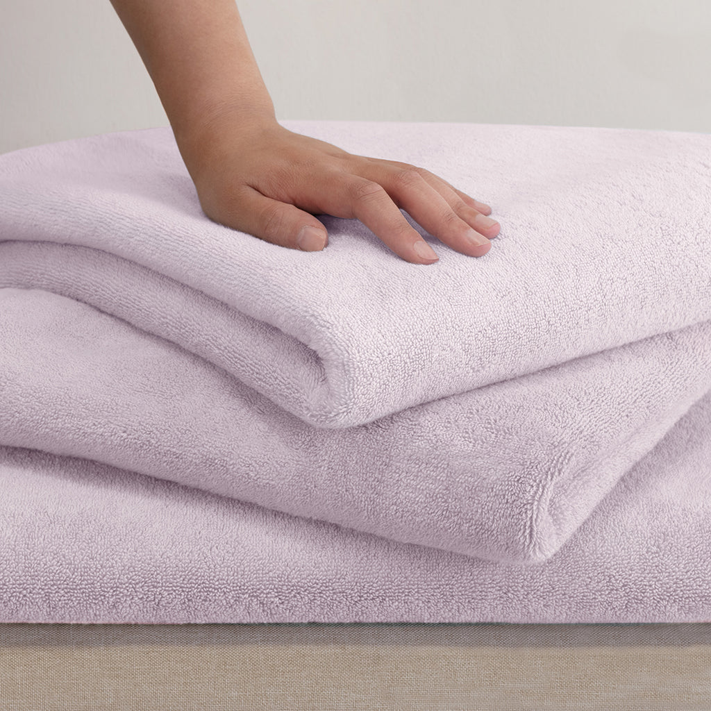 Plush Wisteria Purple Towel Spa Bundle (2 Wash + 2 Hand + 4 Bath Towels)