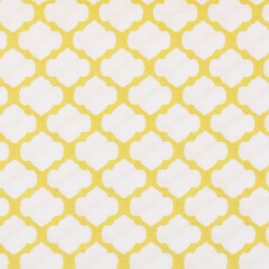 Yellow Cloud Fitted Sheet
