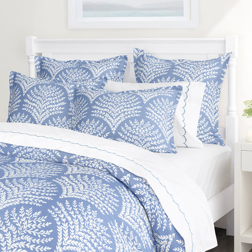 Coastal Blue Avalon Duvet Cover