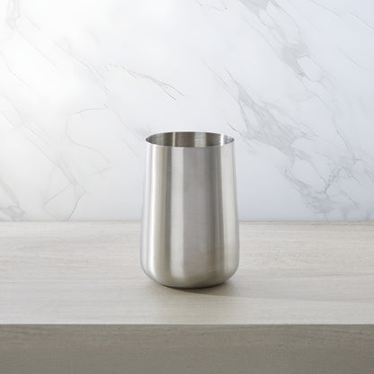 Classic Brushed Stainless Steel Bath Accessories, Tumbler