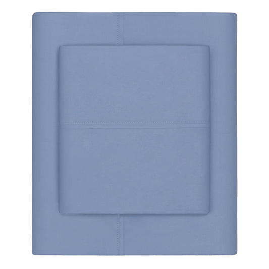 Coastal Blue 400 Thread Count Sheet Set 2 (Fitted & Pillow Cases)