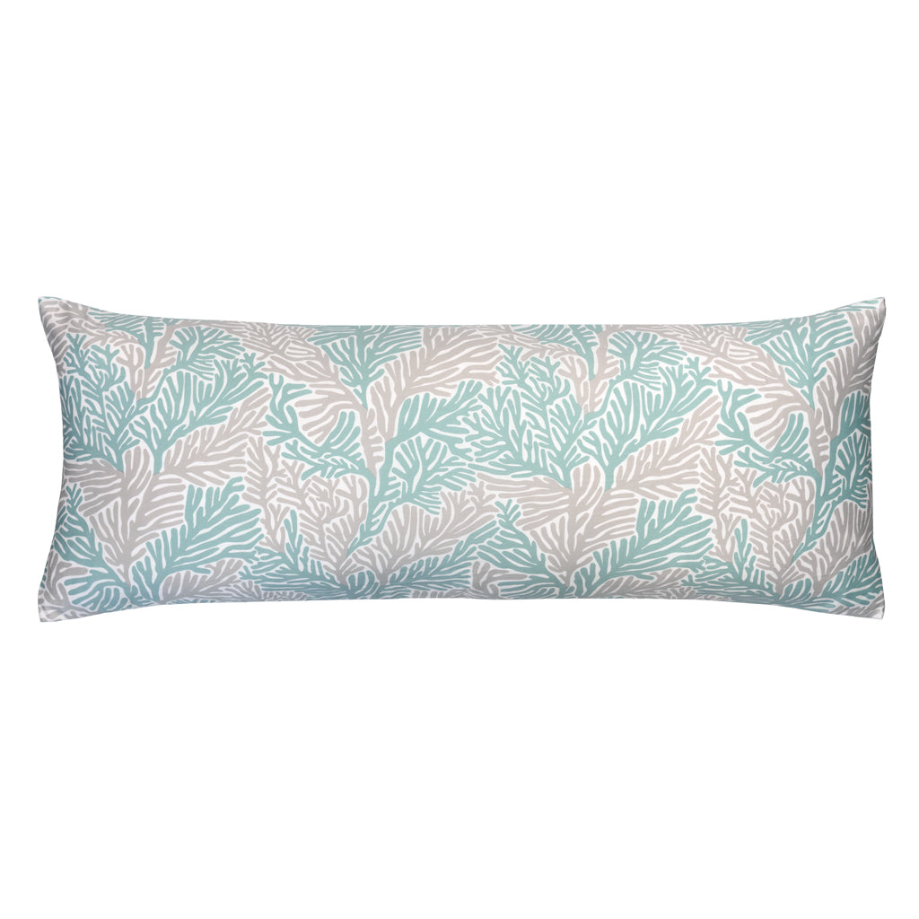 The Green Marin Extra Long Lumbar Throw Pillow