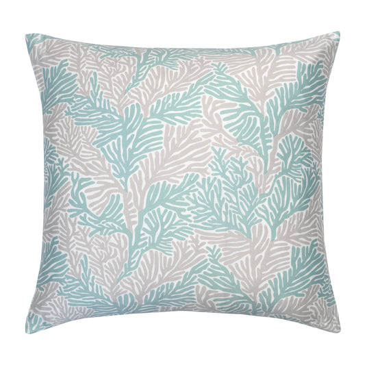 The Green Marin Square Throw Pillow