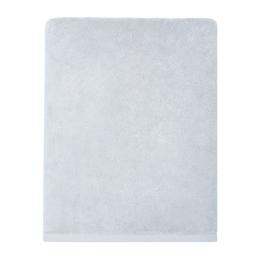 Plush Ice Blue Bath Towel