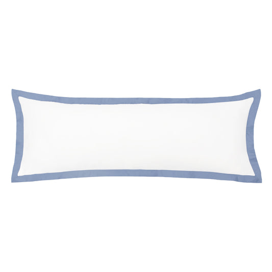 The Linden Coastal Blue Extra Long Lumbar Throw Pillow