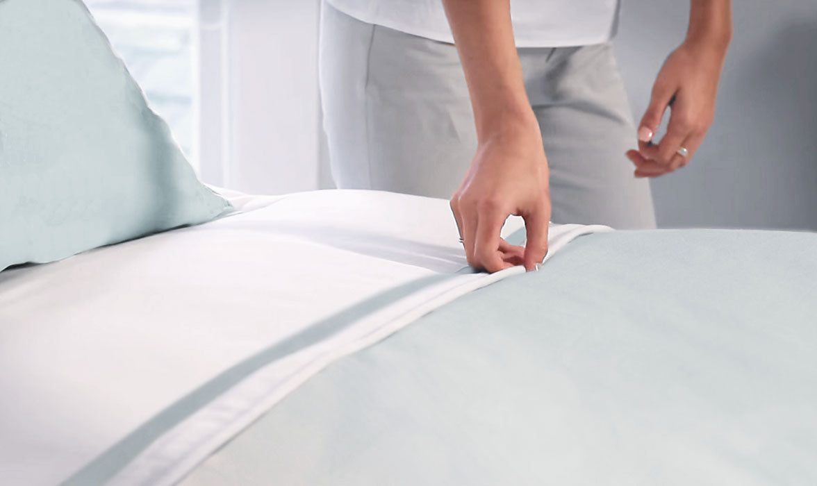 Load video: The Nova Duvet Cover