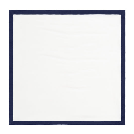 Navy Quinn Flannel Euro Sham