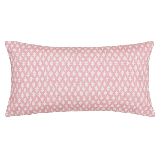 The Pink Sprig Throw Pillow