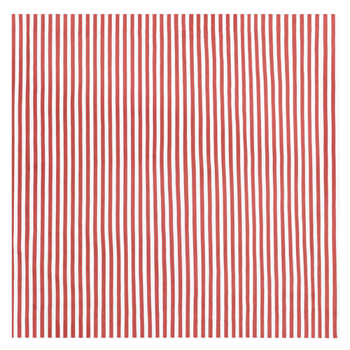 Red and white striped pattern on a white background