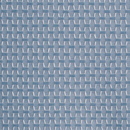 The Blue Stitched Hexagon Shower Curtain