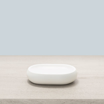 Gold Luna Resin Bath Accessories, Soap Dish