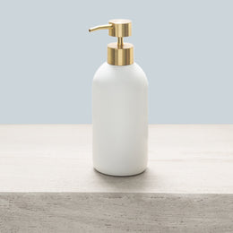 The Gold Luna Resin Bath Accessories