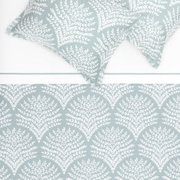 Green Avalon Duvet Cover