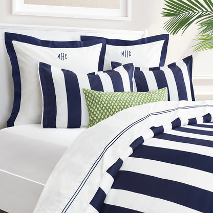 Navy Blue Harbor Duvet Cover