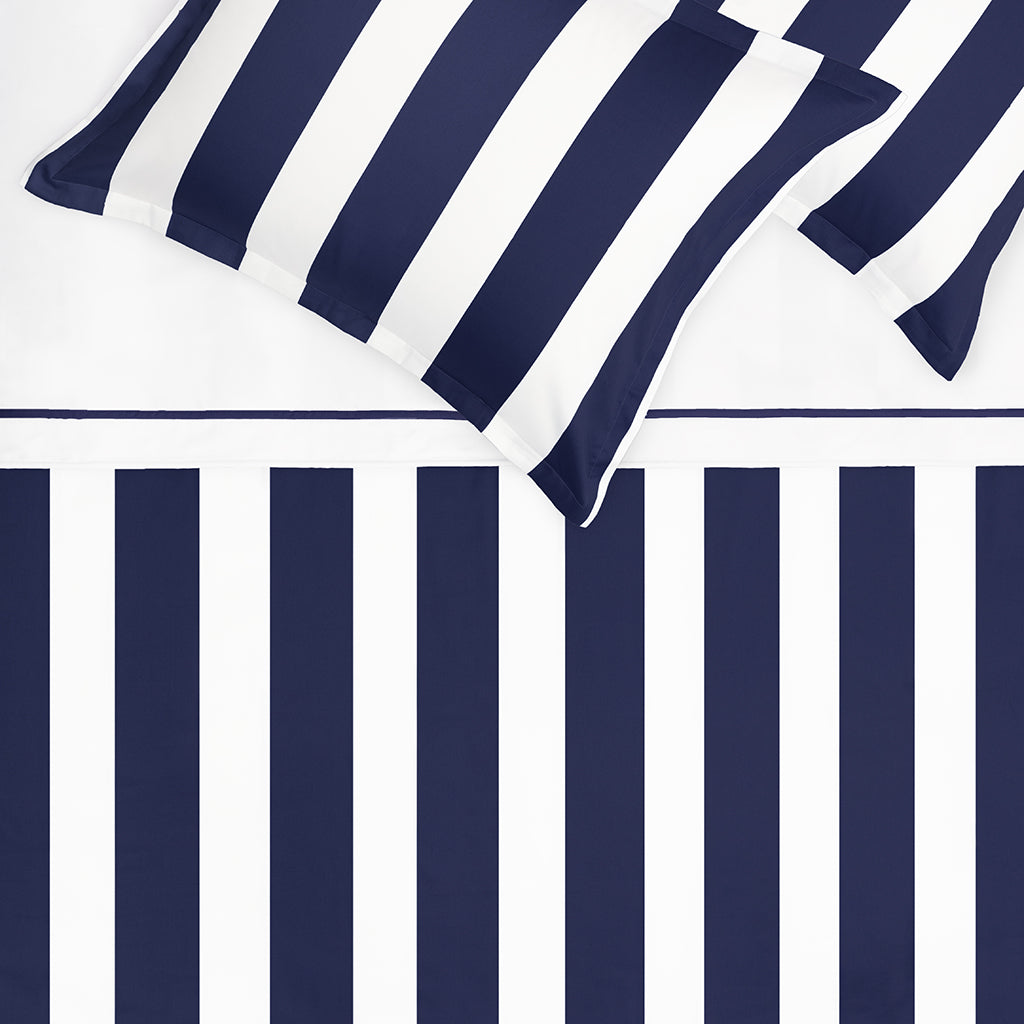 Navy Blue Harbor Duvet Cover