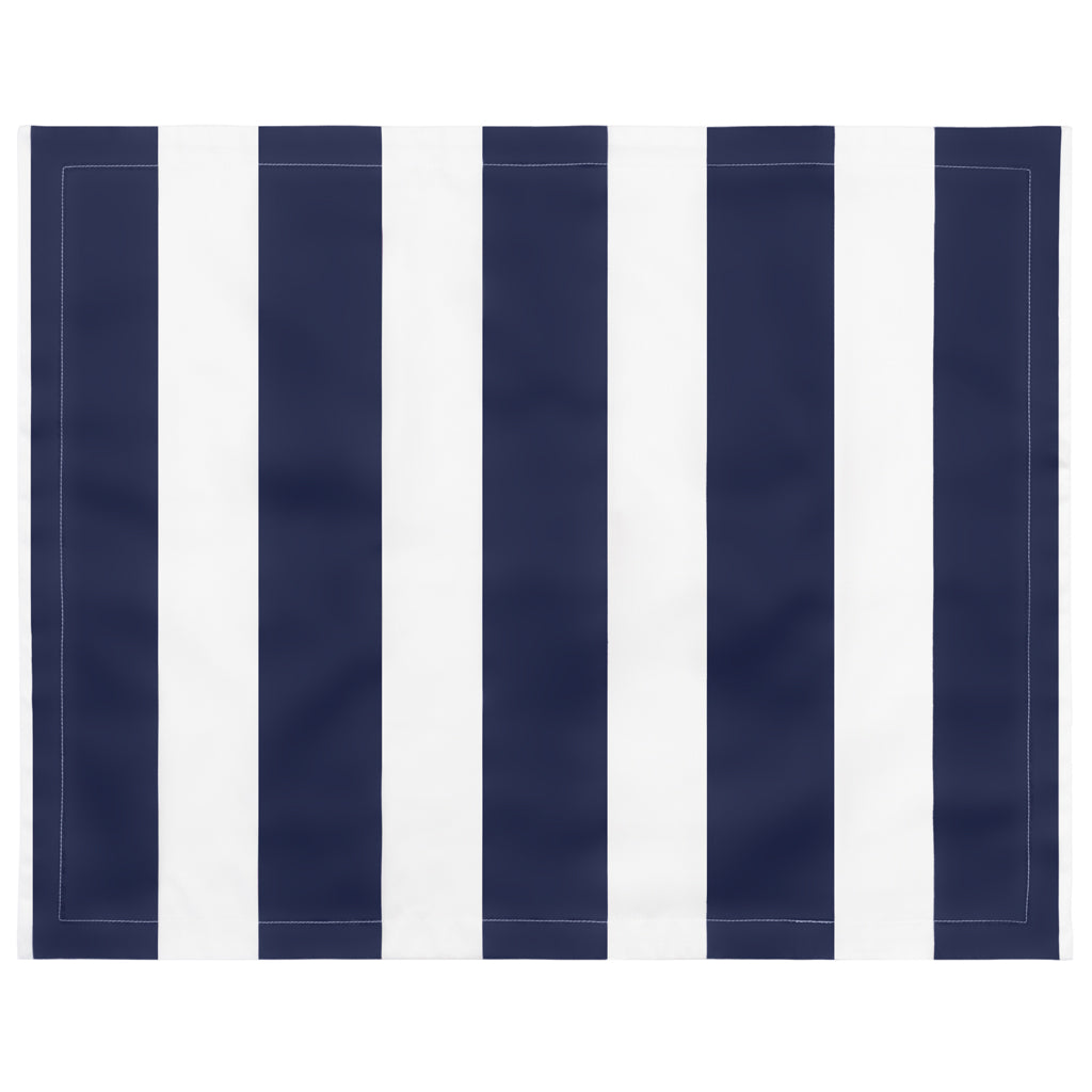 Navy Blue Harbor Sham Pair