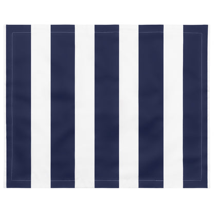 Navy Blue Harbor Sham Pair