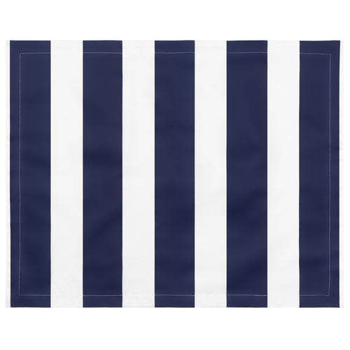 Navy Blue Harbor Sham Pair