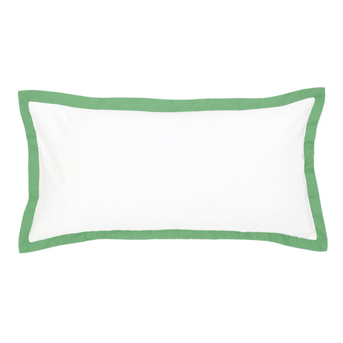 The Linden Green Throw Pillow