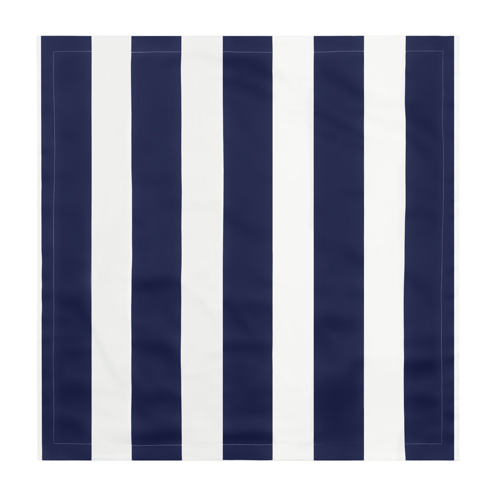 Navy Blue Harbor Euro Sham