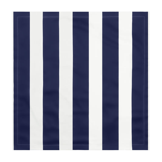 Navy Blue Harbor Euro Sham