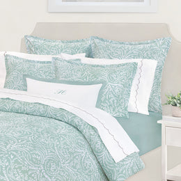 Wilder Seafoam Green Duvet Cover