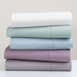 French Blue 400 Thread Count Sheet Set (Fitted, Flat, & Pillow Cases)