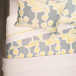 Spring Yellow Ashbury Sham Pair