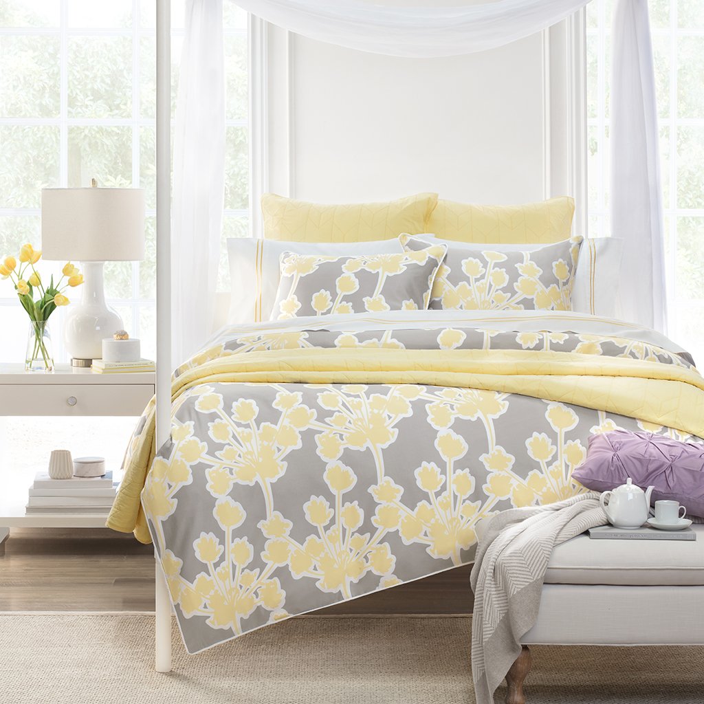 Spring Yellow Ashbury Sham Pair