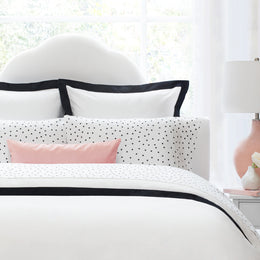 The Black and White Polka Dots Sheet Set