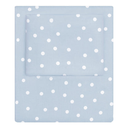 The French Blue Polka Dots Sheet Set