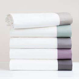 The English Grey Border Sheet Set
