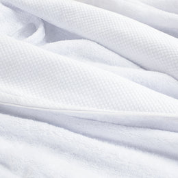 The White Plush Cotton Bathrobe