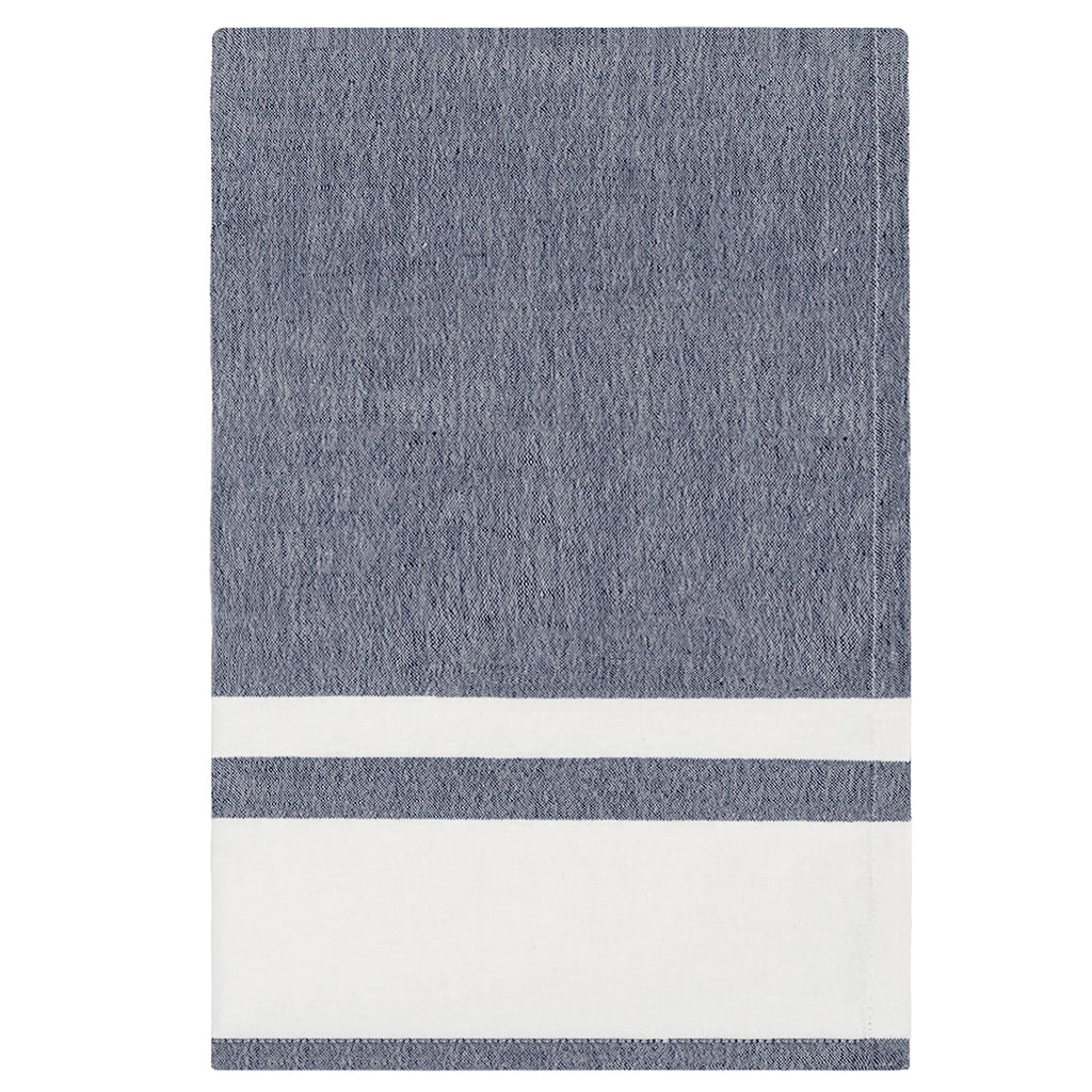 Chambray Stripe Indigo Tea TowelÂ Â 
