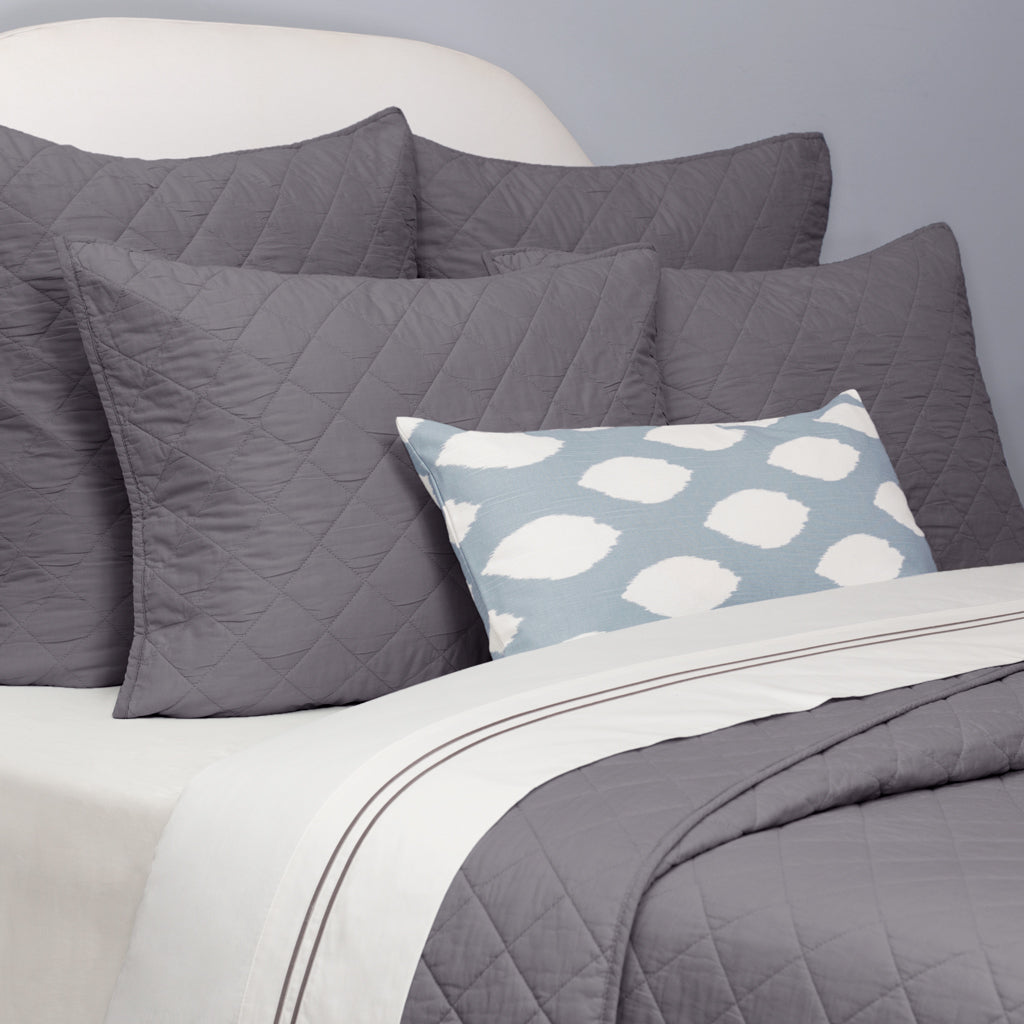The Grey Lines Embroidered Sheet Set