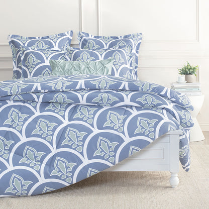 The Clementina Blue Comforter