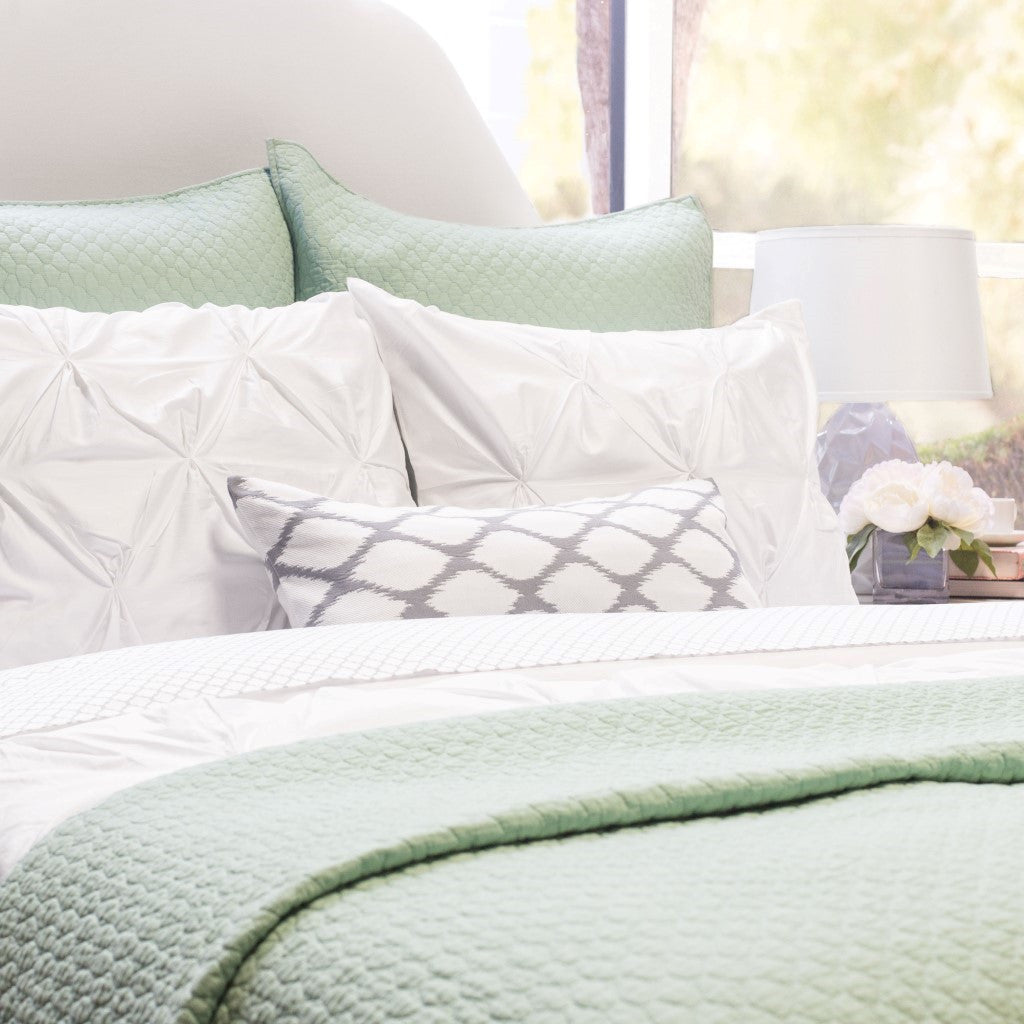 The Cloud Seafoam Green Quilt & Sham
