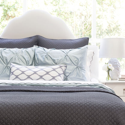 The Cloud Charcoal Grey Quilt & Sham