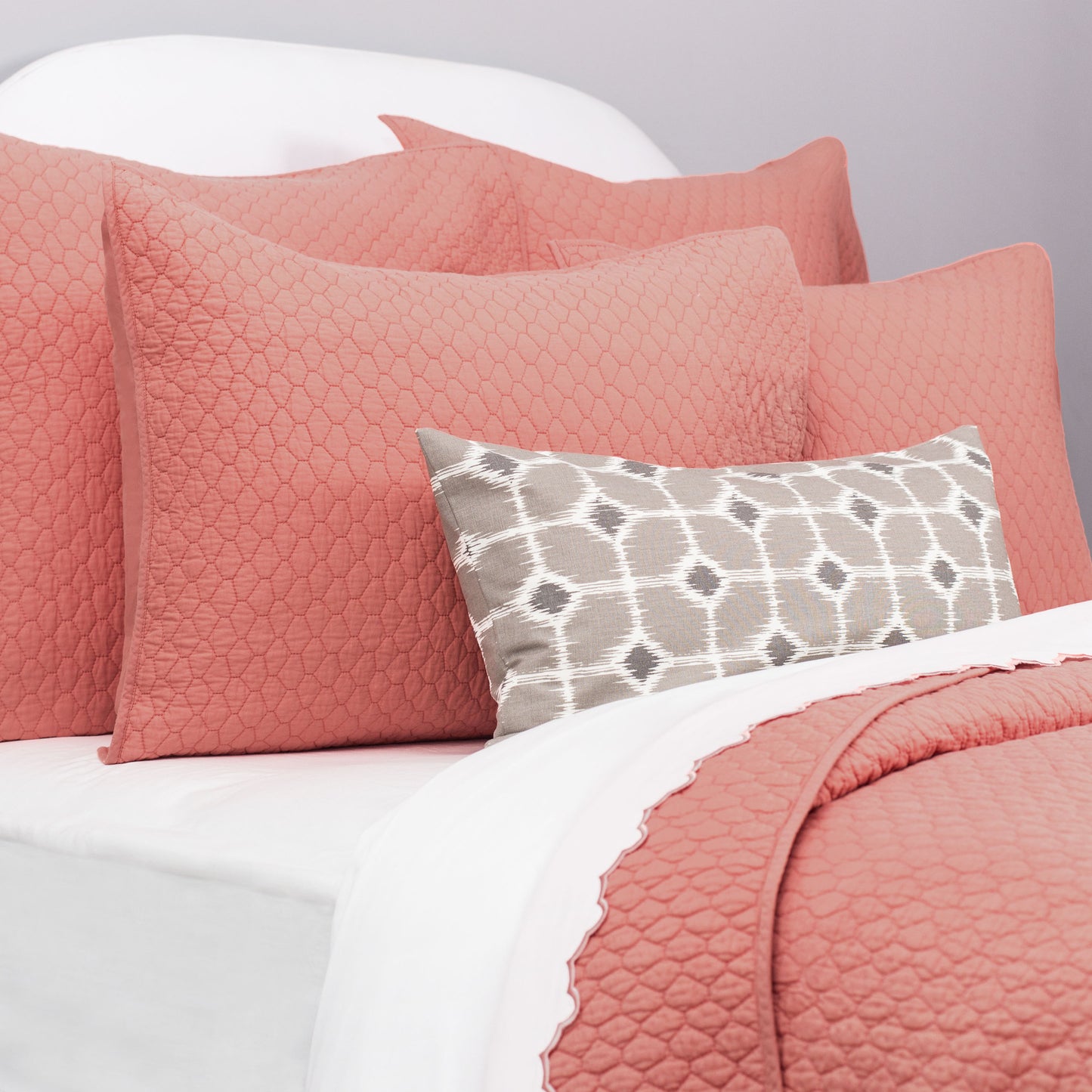 The Cloud Coral Quilt & Sham
