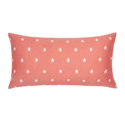 The Coral Flora Throw Pillow