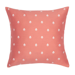 The Coral Flora Throw Pillow