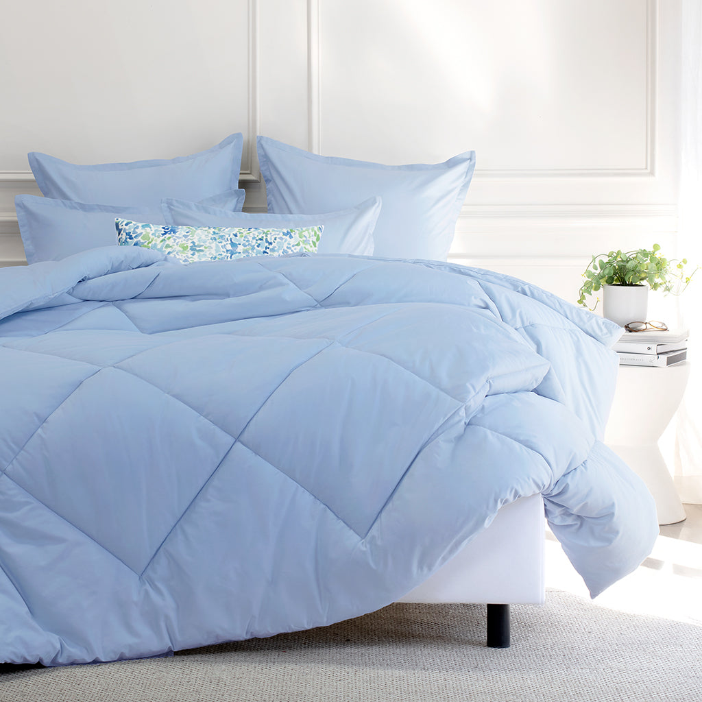 Cornflower Blue Hayes Nova Sham Pair