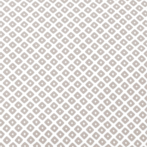 Taupe Diamonds Fitted Sheet