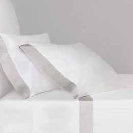 The Dove Grey Border Sheet Set