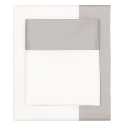 The Dove Grey Border Sheet Set