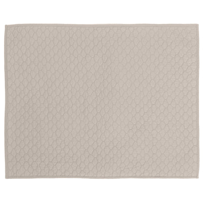 Dove Grey Cloud Quilt Sham Pair